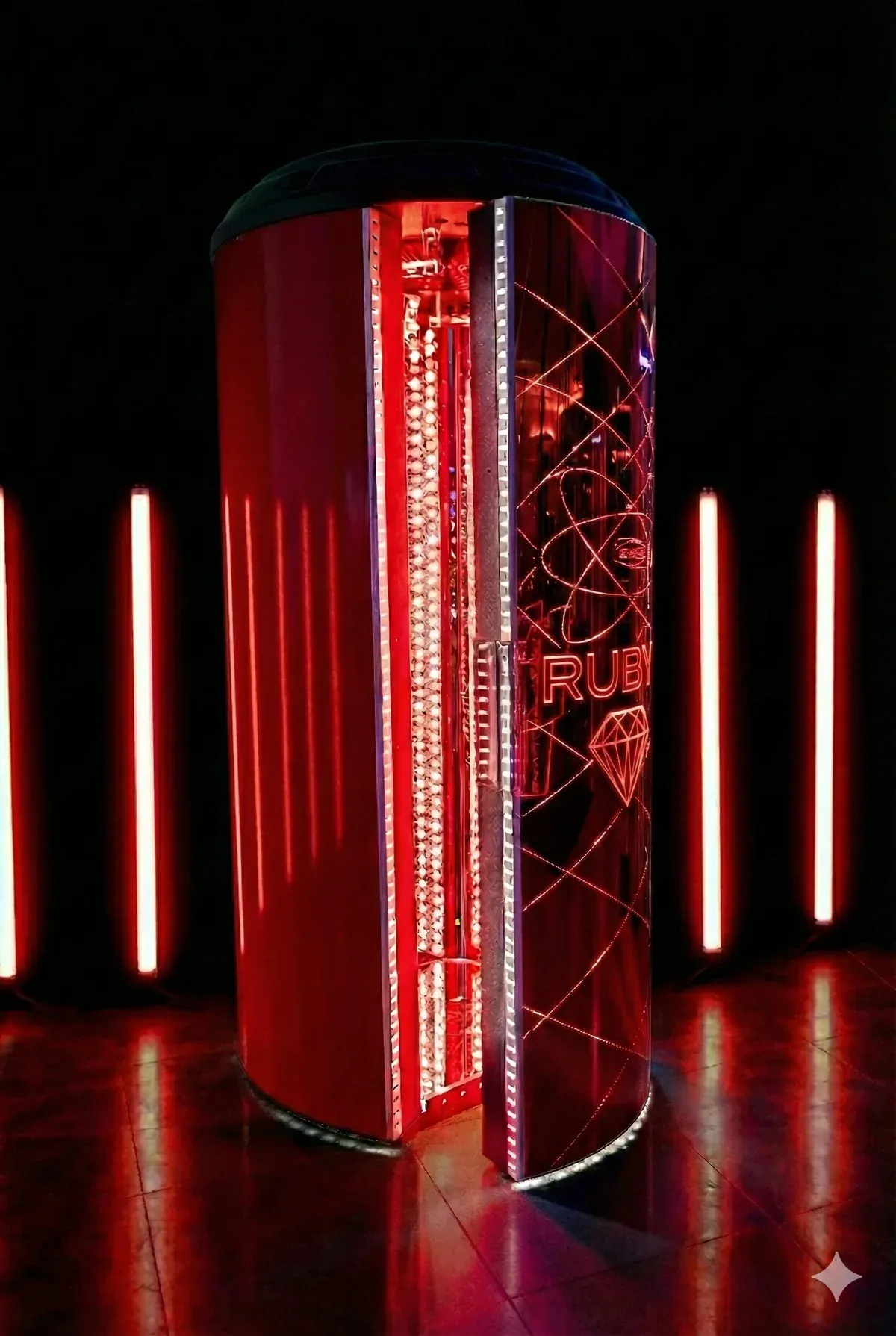 RUBY ARES PRO, vertikální celotělové zařízení